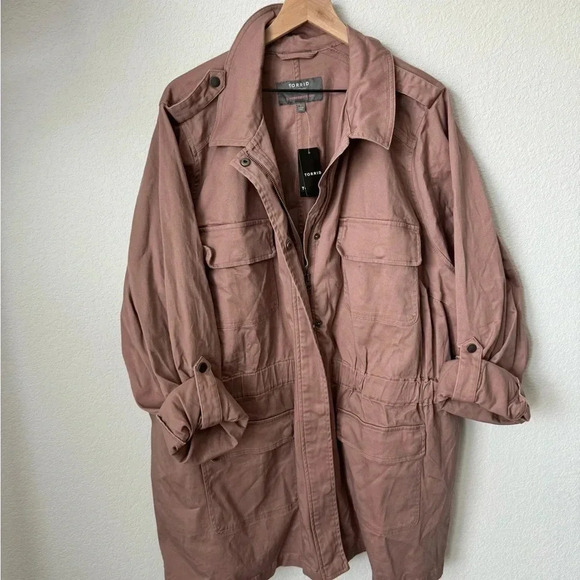 Torrid - Twill Clean Anorak Jacket - 6X - Picture 4 of 8